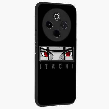 Scarlet Gaze Dominance Glass Case upright view showcasing powerful dramatic artwork with dominant artistic theme.