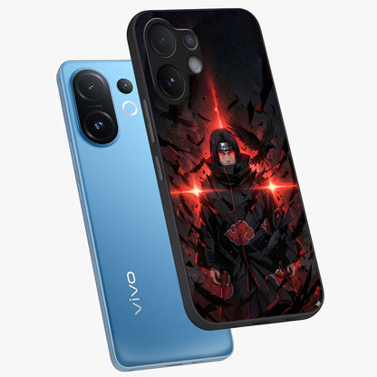 Focused Blade Discipline Glass Case displayed in angled mockup highlighting clean minimal text artwork with modern aesthetic style.