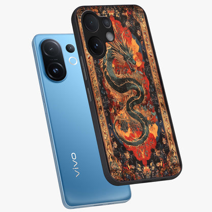 Inferno Dragon Soul Glass Case displayed in angled mockup highlighting powerful dragon illustration with inferno aesthetic.