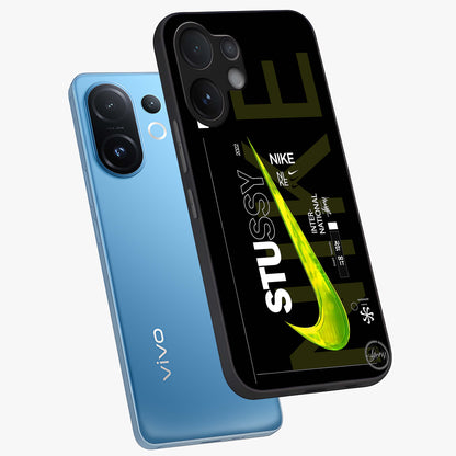Neon Street Edition Glass Case displayed in angled mockup highlighting vibrant urban design with bold street aesthetic.