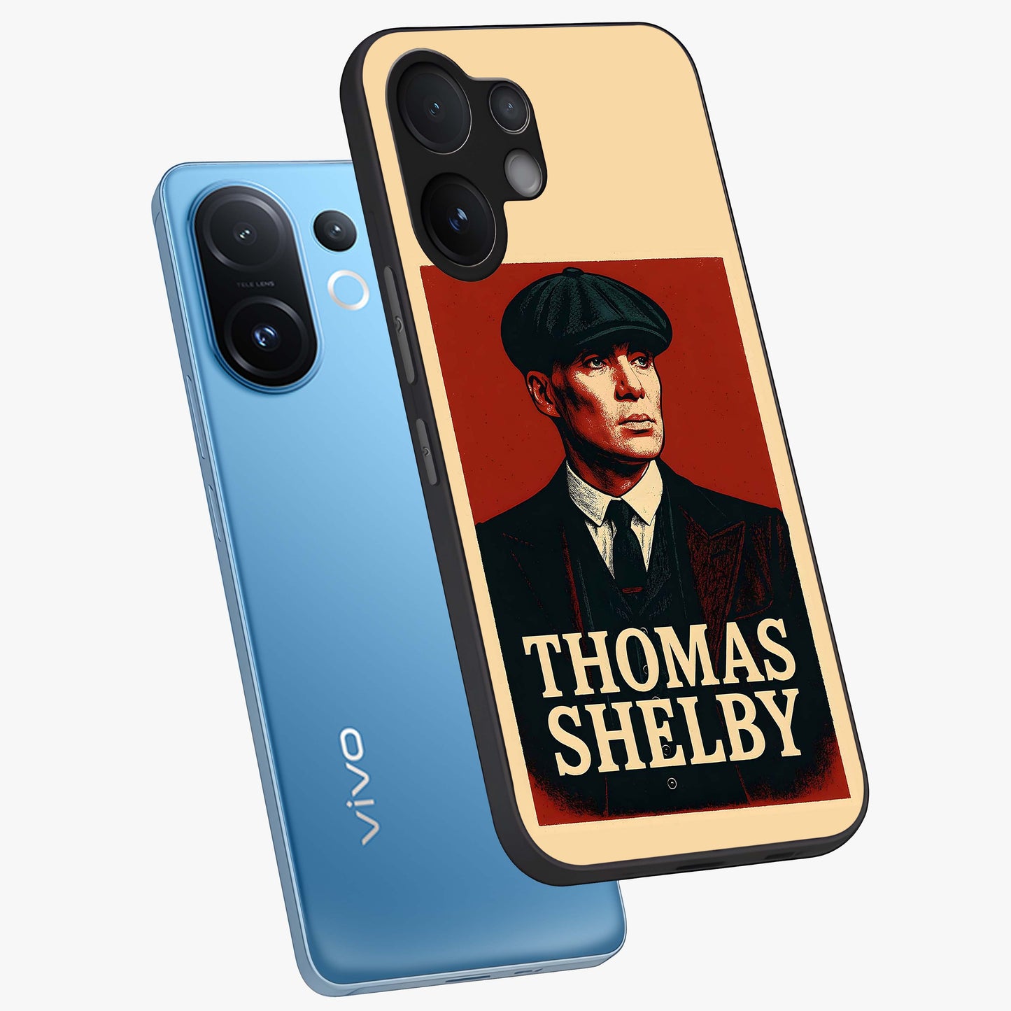 Vintage Mafia Authority Glass Case displayed in angled mockup highlighting powerful retro design with classic gangster aesthetic.