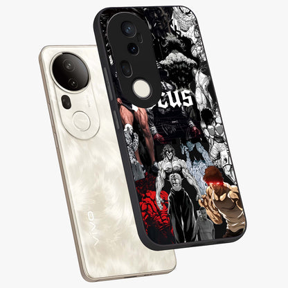 Relentless Power Focus Glass Case displayed in angled mockup highlighting bold statement design with modern aesthetic style.