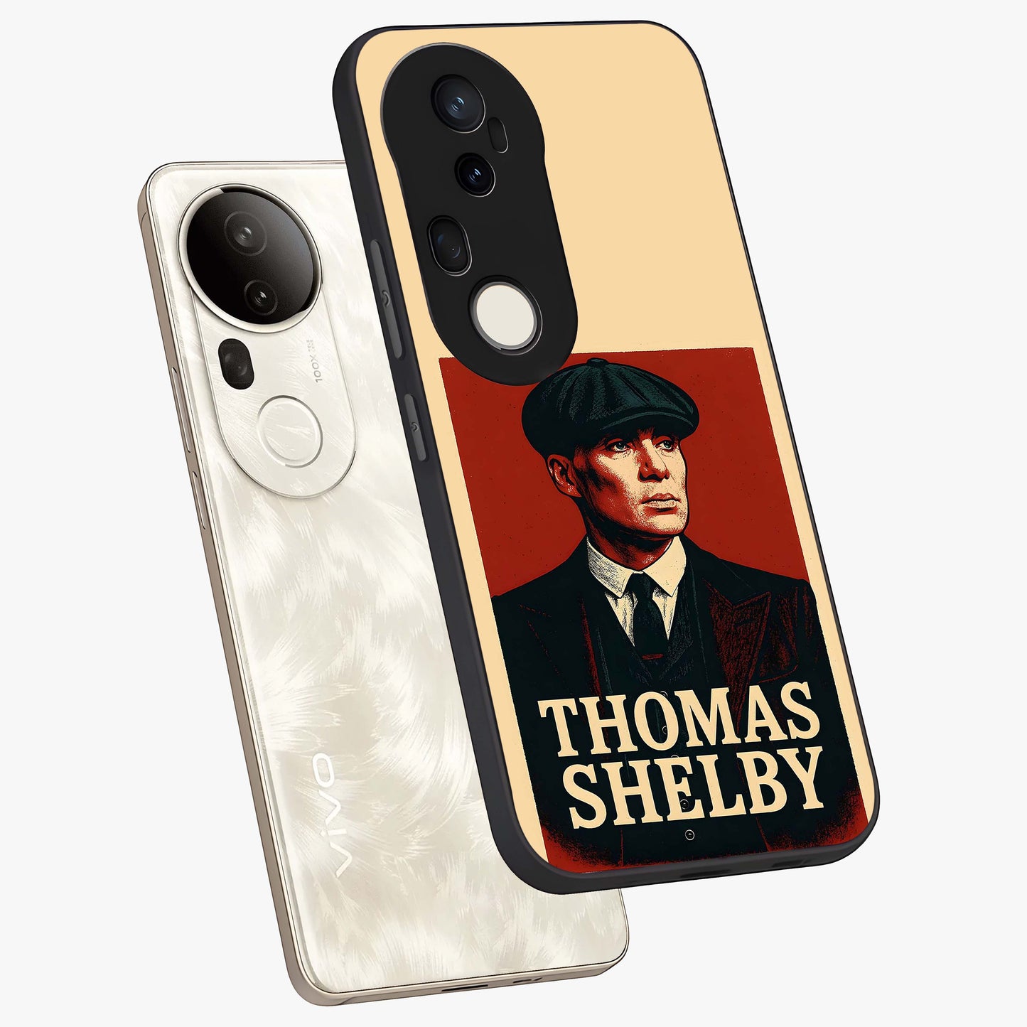 Vintage Mafia Authority Glass Case displayed in angled mockup highlighting powerful retro design with classic gangster aesthetic.