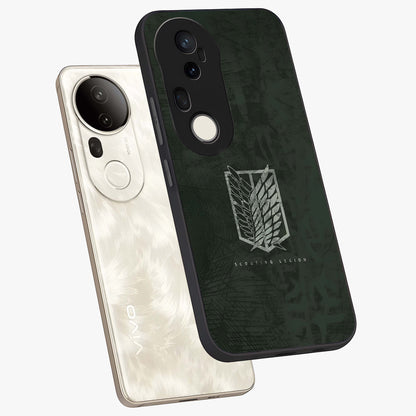 Wings Of Freedom Glass Case displayed in angled mockup highlighting graceful wing design with inspirational aesthetic.