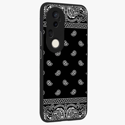 Retro Rebel Threads Glass Case upright view showcasing stylish vintage artwork with bold retro theme.
