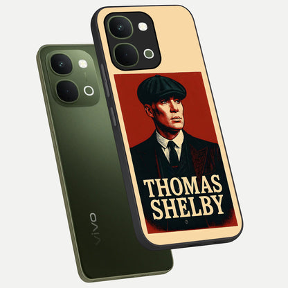 Vintage Mafia Authority Glass Case displayed in angled mockup highlighting powerful retro design with classic gangster aesthetic.