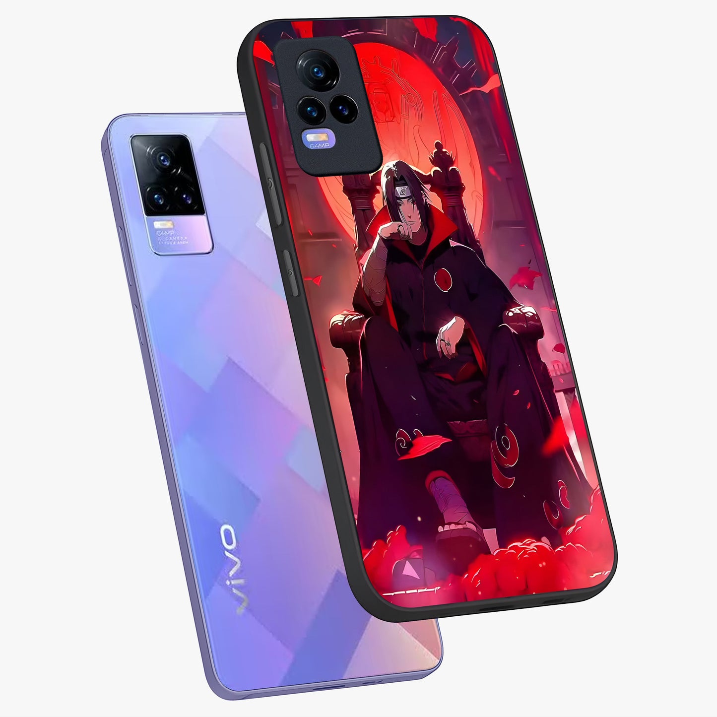 Blood Moon Sovereign Glass Case displayed in angled mockup highlighting dark celestial moon design and dramatic theme.