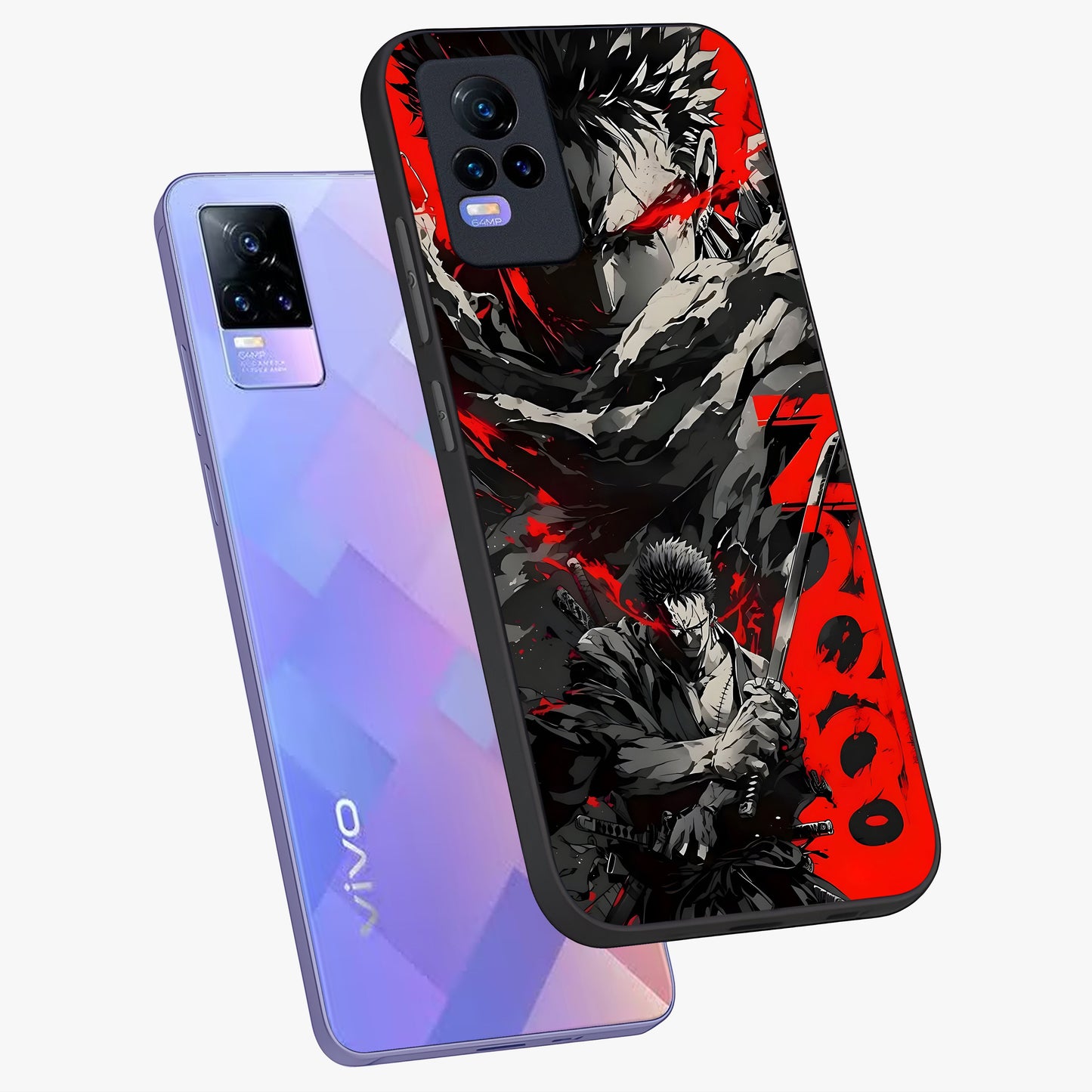 Demon Sword Resolve Glass Case displayed in angled mockup highlighting powerful demon sword illustration with dark fantasy aesthetic.
