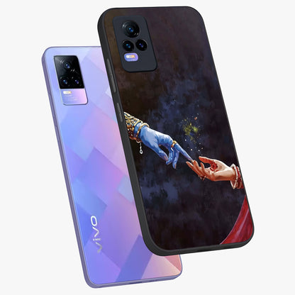 Divine Touch Eternal Glass Case displayed in angled mockup highlighting elegant divine inspired design with calm aesthetic style.