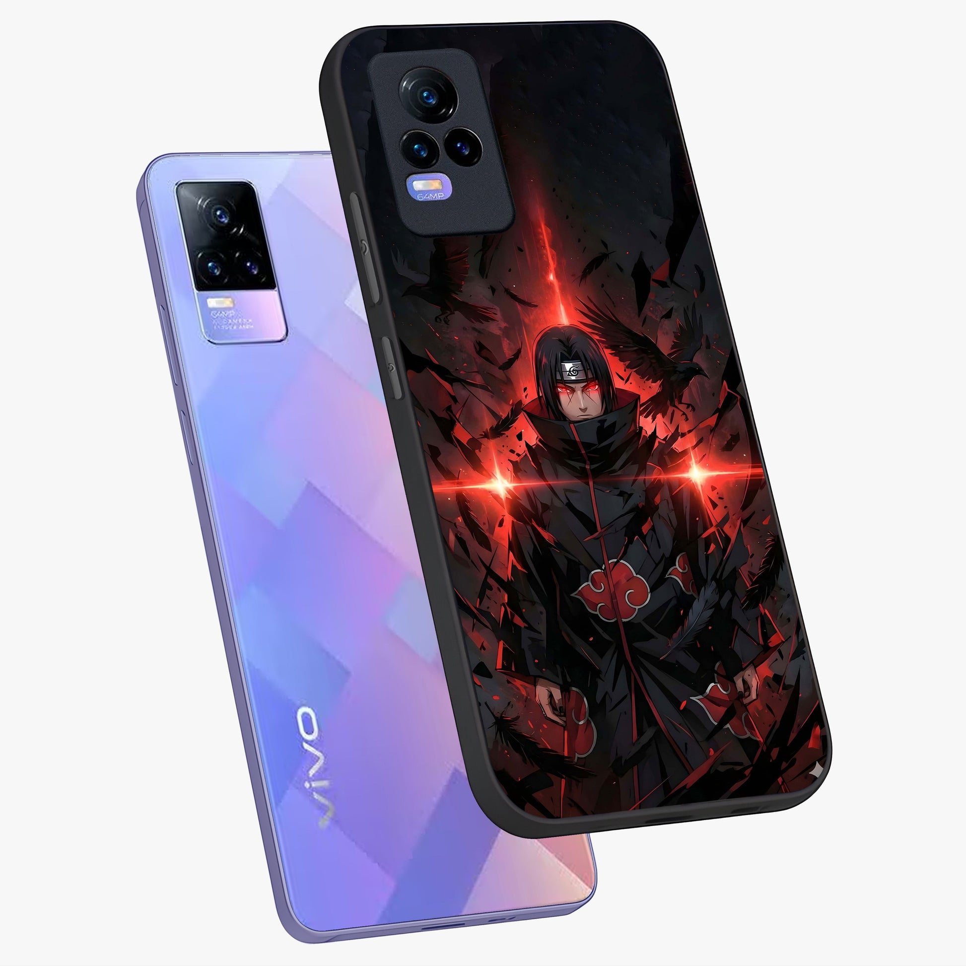 Focused Blade Discipline Glass Case displayed in angled mockup highlighting clean minimal text artwork with modern aesthetic style.