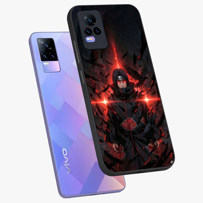 Focused Blade Discipline Glass Case displayed in angled mockup highlighting clean minimal text artwork with modern aesthetic style.