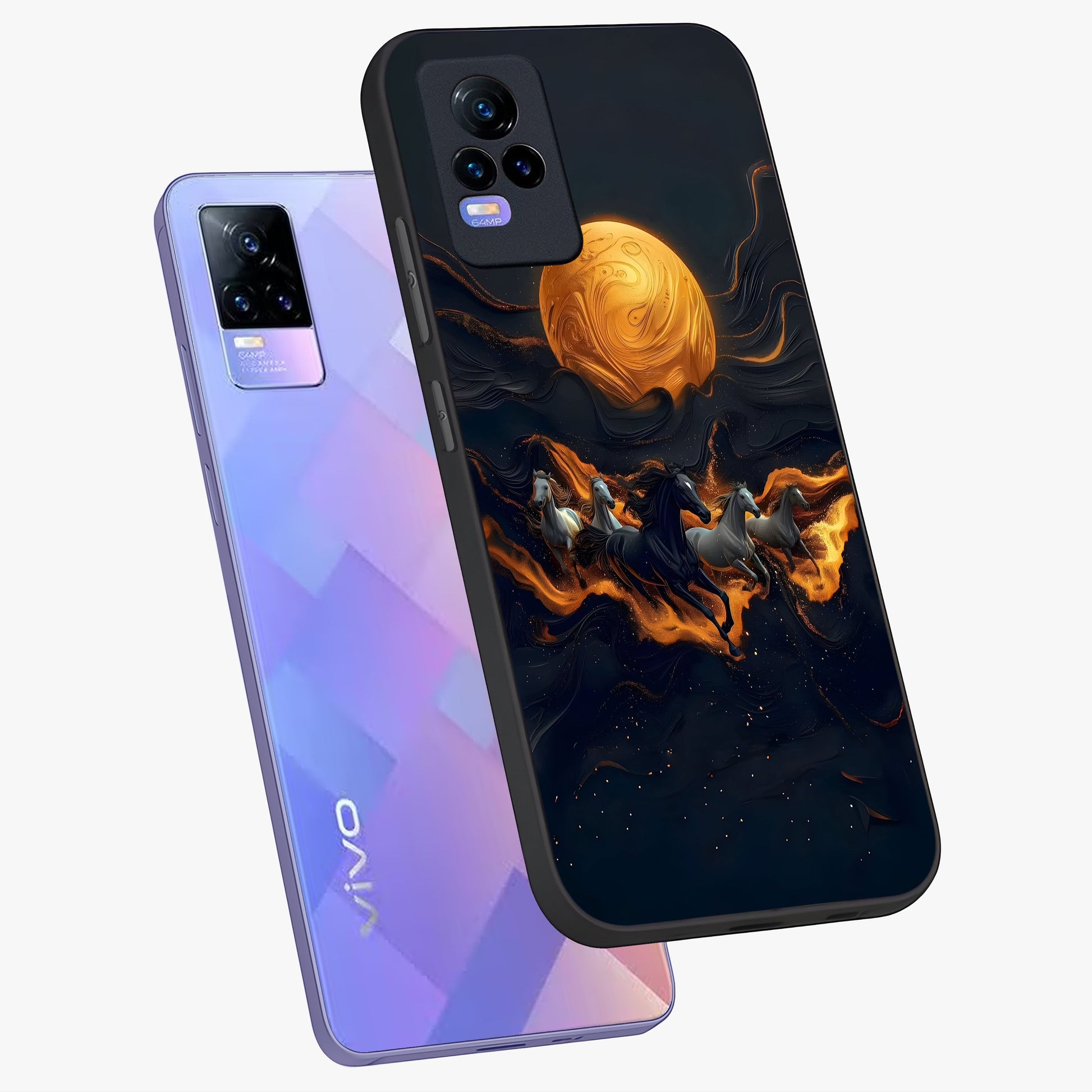 Golden Royal Heritage Glass Case displayed in angled mockup highlighting luxurious heritage design with golden aesthetic style.
