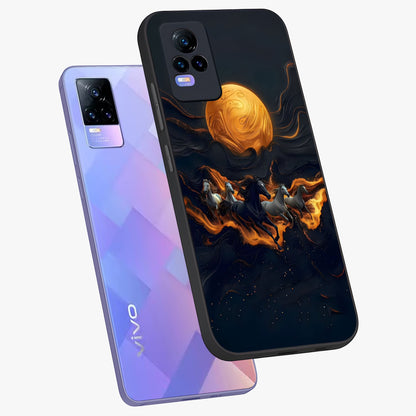 Golden Royal Heritage Glass Case displayed in angled mockup highlighting luxurious heritage design with golden aesthetic style.