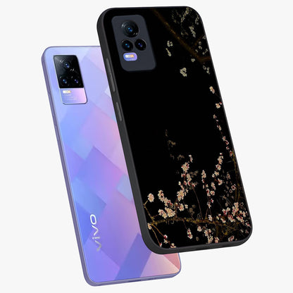 Petal Moon Light With Custom Name Glass Case displayed in angled mockup highlighting delicate petal design with custom name feature.