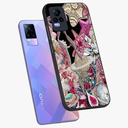 Starlit Jewel Dream Glass Case displayed in angled mockup highlighting glowing celestial jewel design with dreamy aesthetic.