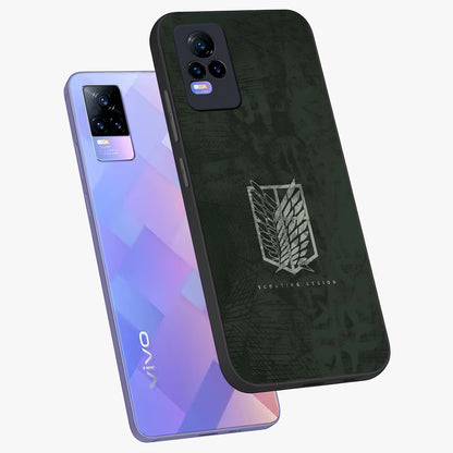 Wings Of Freedom Glass Case displayed in angled mockup highlighting graceful wing design with inspirational aesthetic.