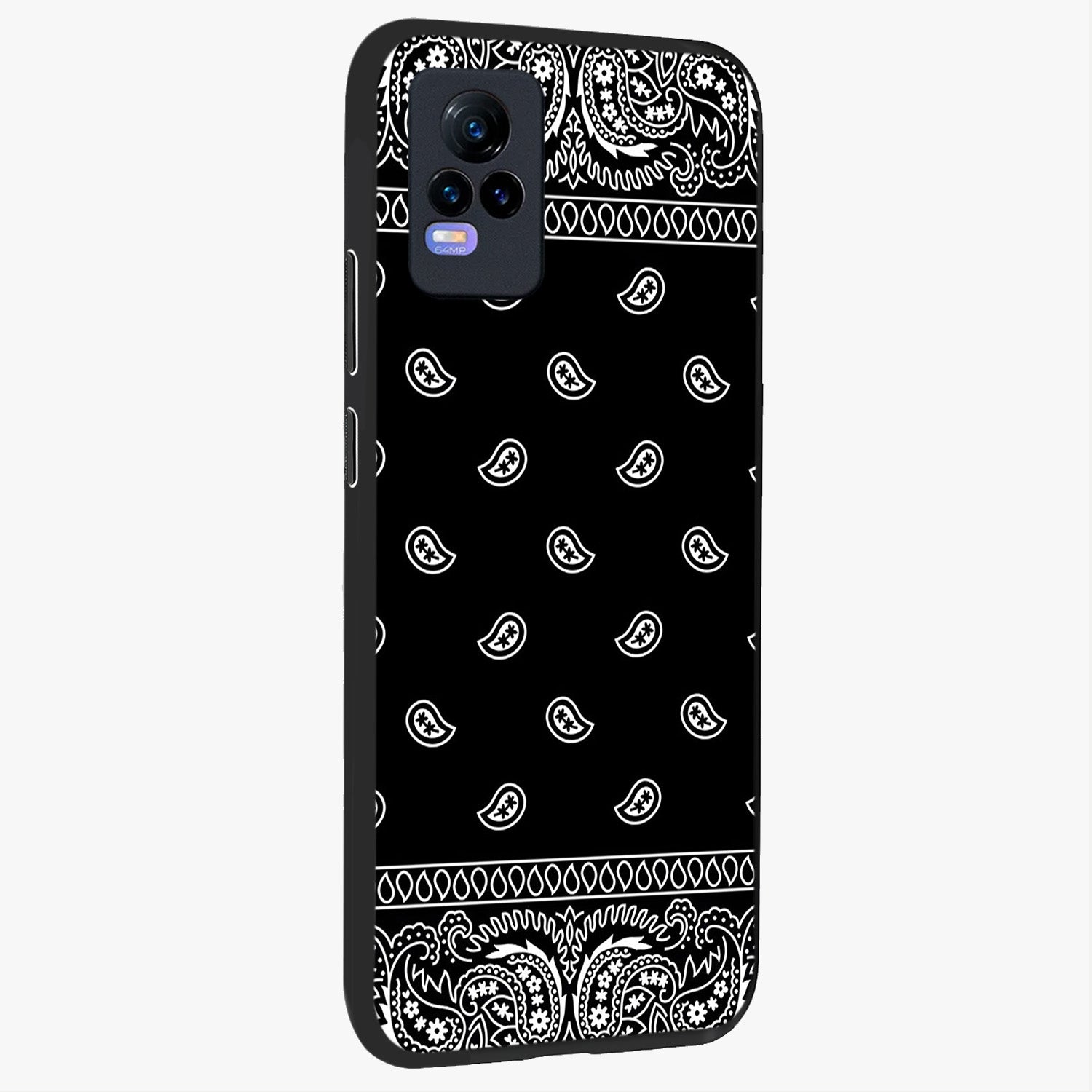 Retro Rebel Threads Glass Case upright view showcasing stylish vintage artwork with bold retro theme.