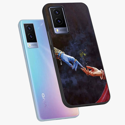 Divine Touch Eternal Glass Case displayed in angled mockup highlighting elegant divine inspired design with calm aesthetic style.