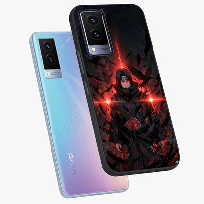 Focused Blade Discipline Glass Case displayed in angled mockup highlighting clean minimal text artwork with modern aesthetic style.