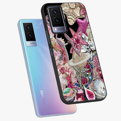 Starlit Jewel Dream Glass Case displayed in angled mockup highlighting glowing celestial jewel design with dreamy aesthetic.