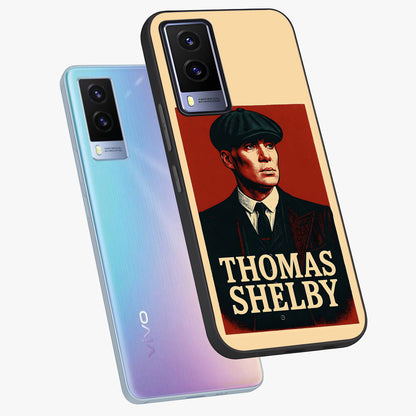 Vintage Mafia Authority Glass Case displayed in angled mockup highlighting powerful retro design with classic gangster aesthetic.