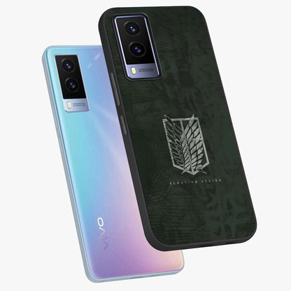 Wings Of Freedom Glass Case displayed in angled mockup highlighting graceful wing design with inspirational aesthetic.