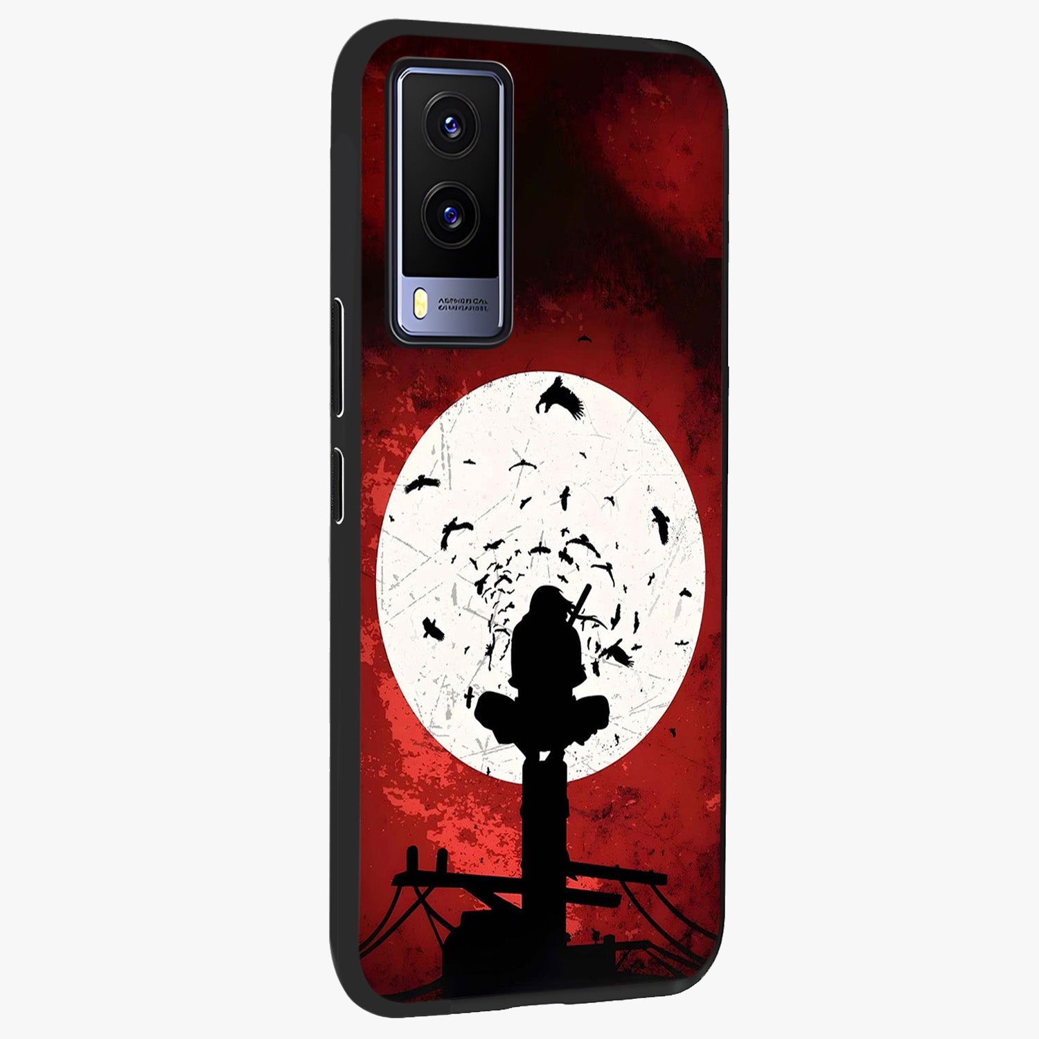 It Comes In Waves Quote Glass Case upright view showcasing calm wave artwork with motivational quote theme.