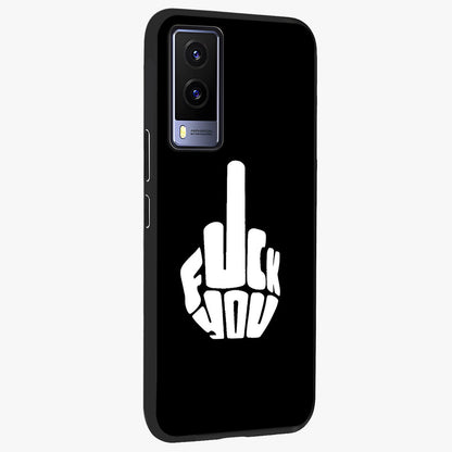 Rebel Mode On Glass Case upright view showcasing striking statement artwork with bold rebellious theme.