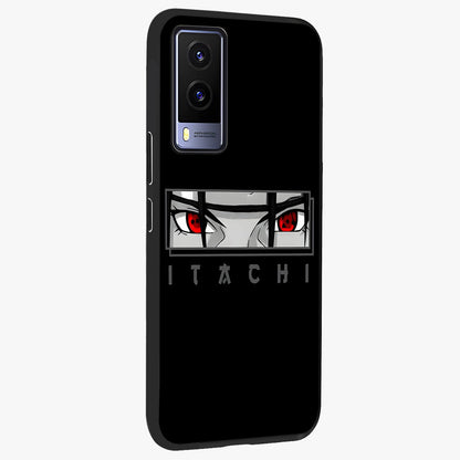 Scarlet Gaze Dominance Glass Case upright view showcasing powerful dramatic artwork with dominant artistic theme.