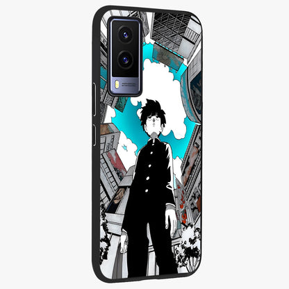 Silent Psychic Awakening Glass Case upright view showcasing symbolic psychic artwork with mysterious mystical theme.