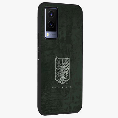 Wings Of Freedom Glass Case upright view showcasing powerful wings artwork with freedom themed design.