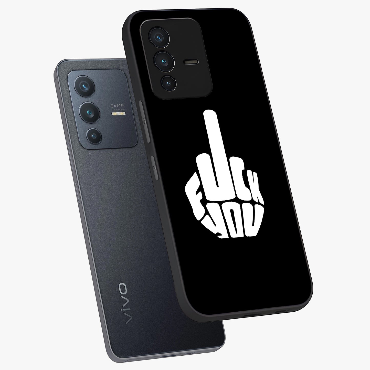 Rebel Mode On Glass Case displayed in angled mockup highlighting edgy text design with modern street aesthetic.