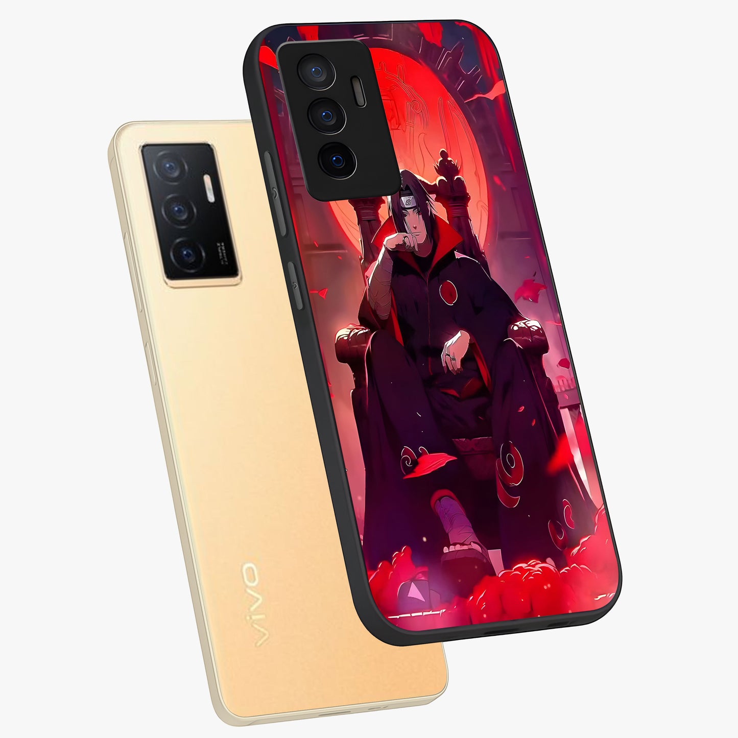 Blood Moon Sovereign Glass Case displayed in angled mockup highlighting dark celestial moon design and dramatic theme.