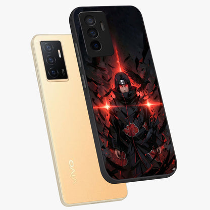Focused Blade Discipline Glass Case displayed in angled mockup highlighting clean minimal text artwork with modern aesthetic style.