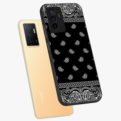Retro Rebel Threads Glass Case displayed in angled mockup highlighting retro inspired graphic design with rebellious aesthetic.