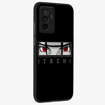 Scarlet Gaze Dominance Glass Case upright view showcasing powerful dramatic artwork with dominant artistic theme.