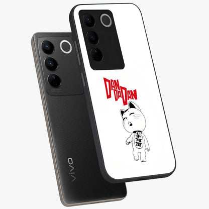 Playful Spirit Charm Glass Case displayed in angled mockup highlighting lively decorative design with playful aesthetic style.