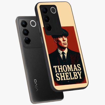 Vintage Mafia Authority Glass Case displayed in angled mockup highlighting powerful retro design with classic gangster aesthetic.