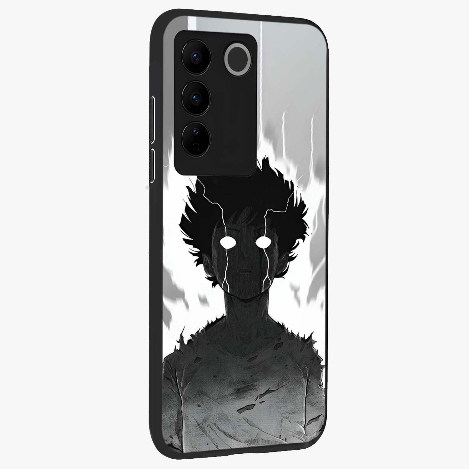 Awakened Inner Rage Glass Case upright view showcasing dramatic artwork with strong expressive aesthetic.