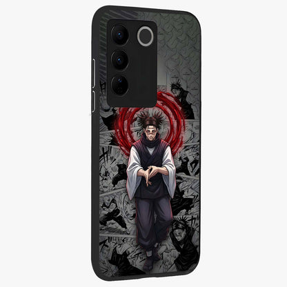 Cursed Ritual Ascension Glass Case upright view showcasing powerful ascension artwork with dark fantasy theme.