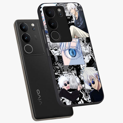 Infinity Sorcerer Chaos Glass Case displayed in angled mockup highlighting powerful magical design with fantasy aesthetic style.