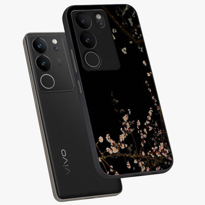 Petal Moon Light With Custom Name Glass Case displayed in angled mockup highlighting delicate petal design with custom name feature.