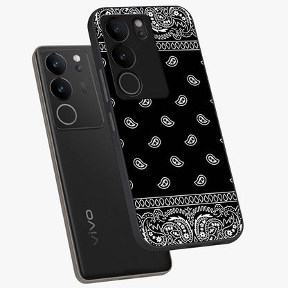 Retro Rebel Threads Glass Case displayed in angled mockup highlighting retro inspired graphic design with rebellious aesthetic.