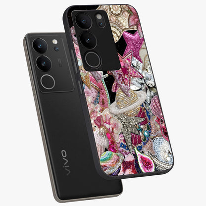 Starlit Jewel Dream Glass Case displayed in angled mockup highlighting glowing celestial jewel design with dreamy aesthetic.