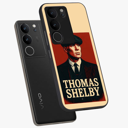 Vintage Mafia Authority Glass Case displayed in angled mockup highlighting powerful retro design with classic gangster aesthetic.