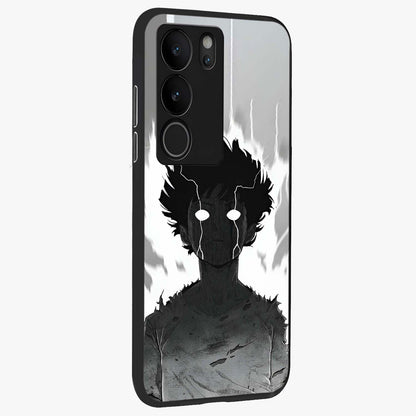 Awakened Inner Rage Glass Case upright view showcasing dramatic artwork with strong expressive aesthetic.