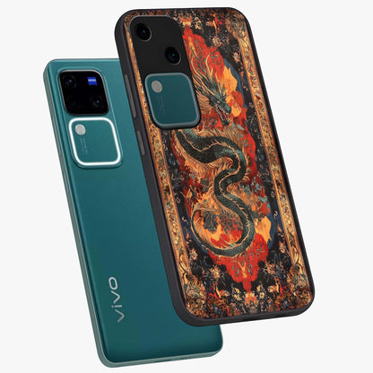 Inferno Dragon Soul Glass Case displayed in angled mockup highlighting powerful dragon illustration with inferno aesthetic.