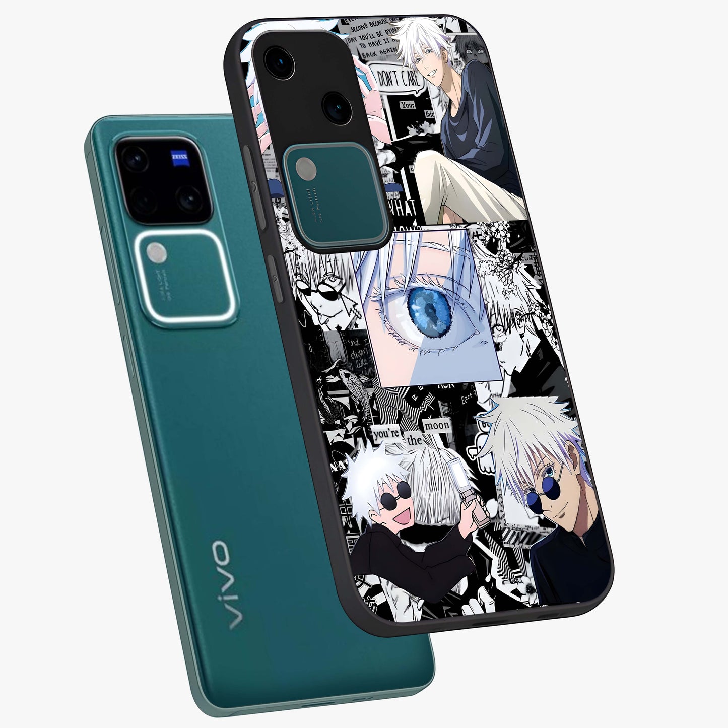 Infinity Sorcerer Chaos Glass Case displayed in angled mockup highlighting powerful magical design with fantasy aesthetic style.