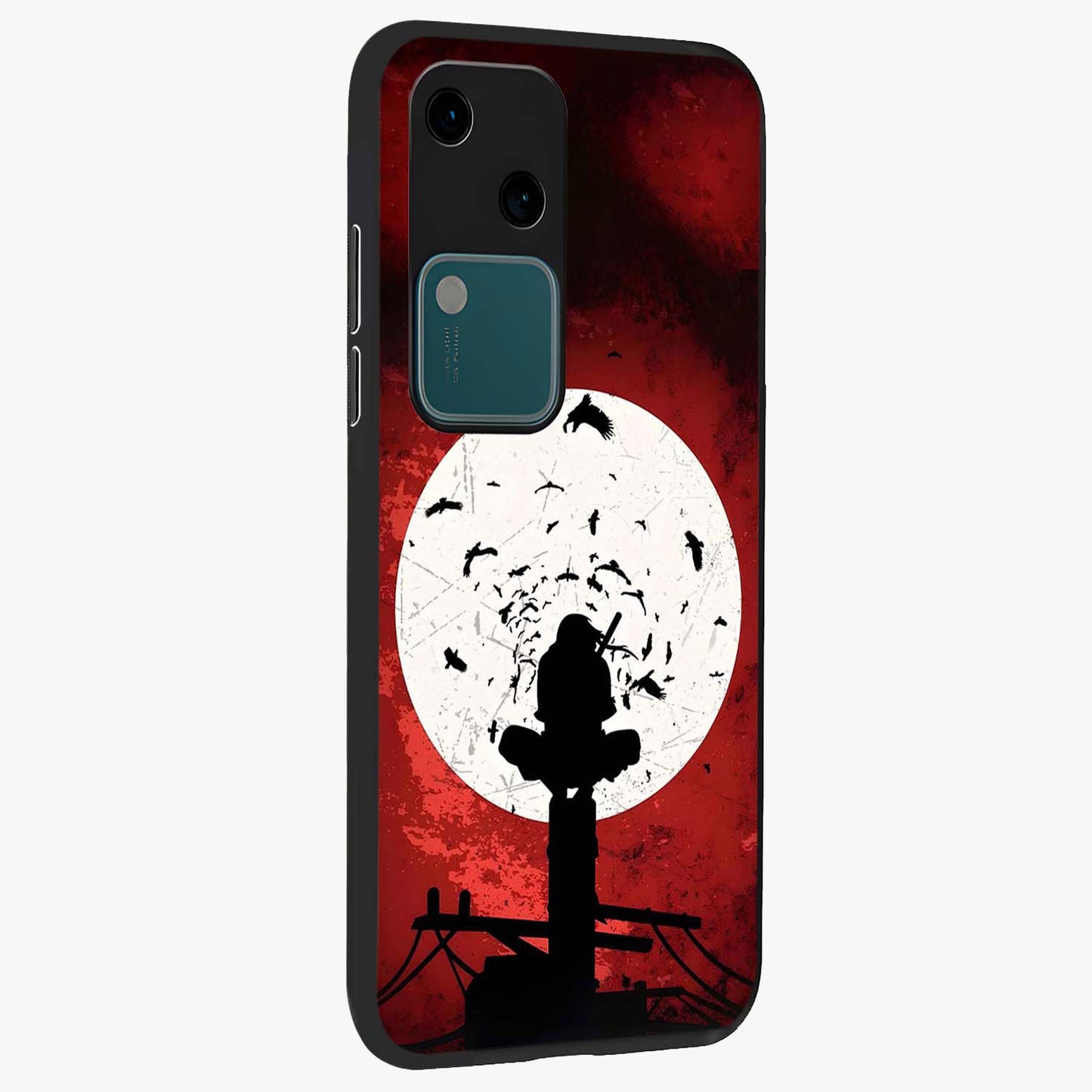 It Comes In Waves Quote Glass Case upright view showcasing calm wave artwork with motivational quote theme.