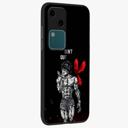 Rise Beyond Limits Glass Case upright view showcasing powerful inspirational artwork with uplifting theme.